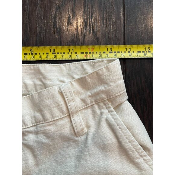 J. Crew Women's Wide Leg Cropped White Jeans Button Fly Size 27 Boho - Picture 5 of 7